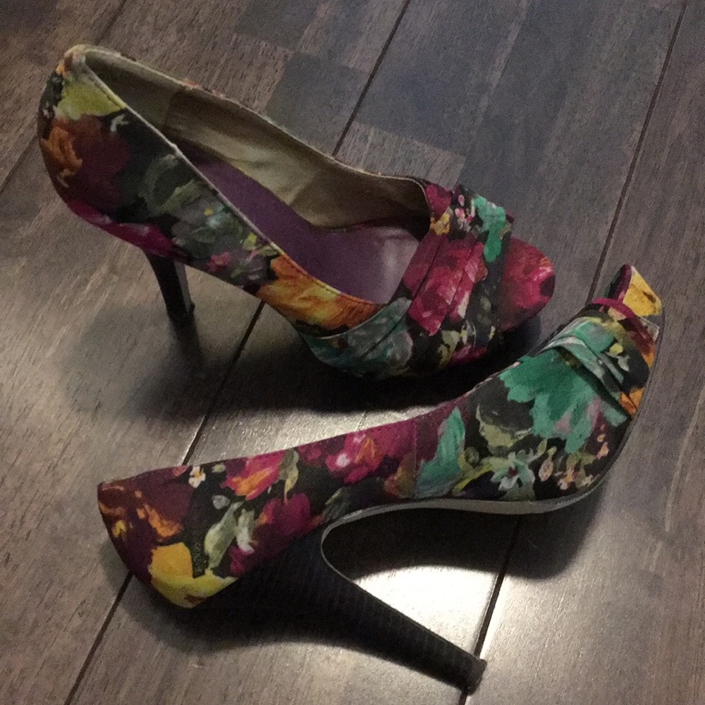 Floral Madden Girl Heels